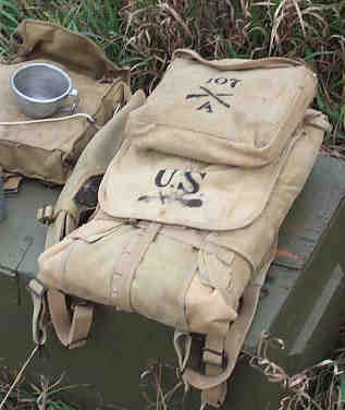 full pack with unit markings