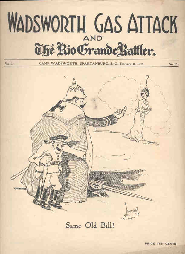 Volume13, Gas Attack, 27th Division, AEF