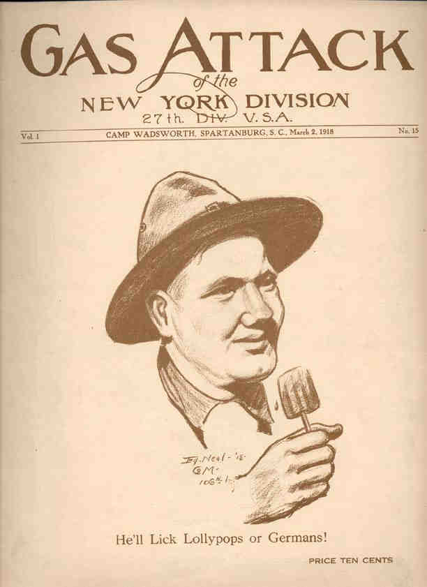 Volume 15, Gas Attack, 27th Division, AEF