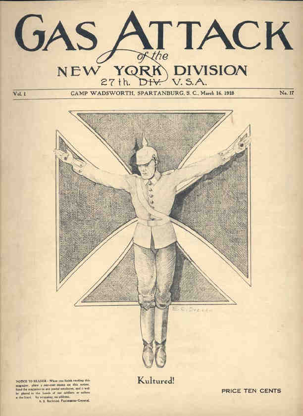 Volume17, Gas Attack, 27th Division, AEF
