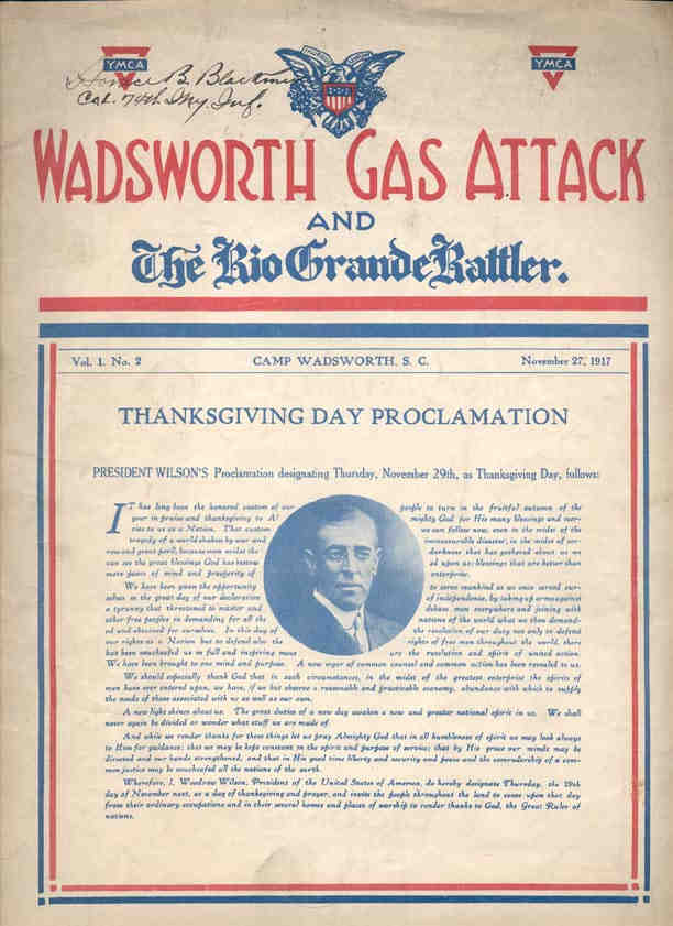 Volume2, Gas Attack, 27th Division, AEF
