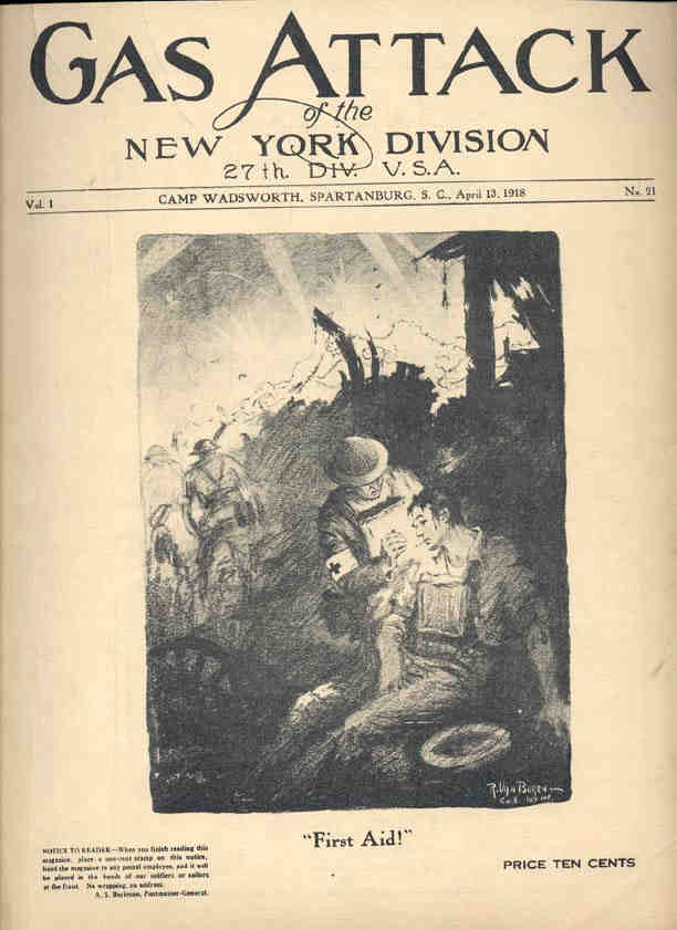 Volume21, Gas Attack, 27th Division, AEF