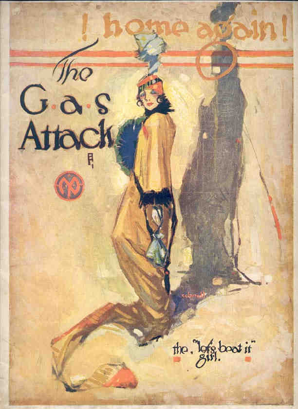 Home Again 1919, Gas Attack, 27th Division, AEF